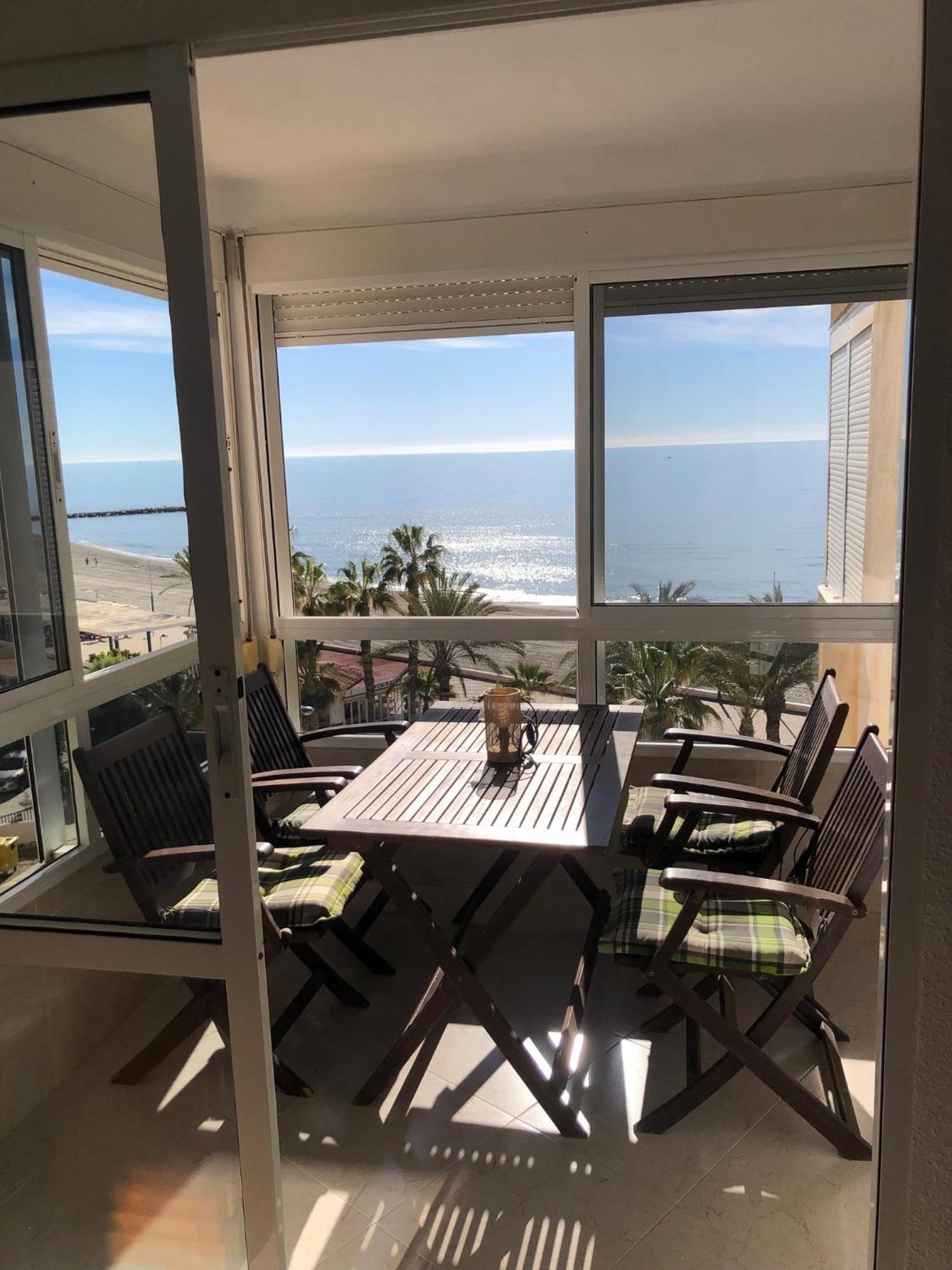 Estudio Mar En Calma, Primera Linea De Playa Con Vistas Al Mar ตอร์ร็อกซ์ ภายนอก รูปภาพ
