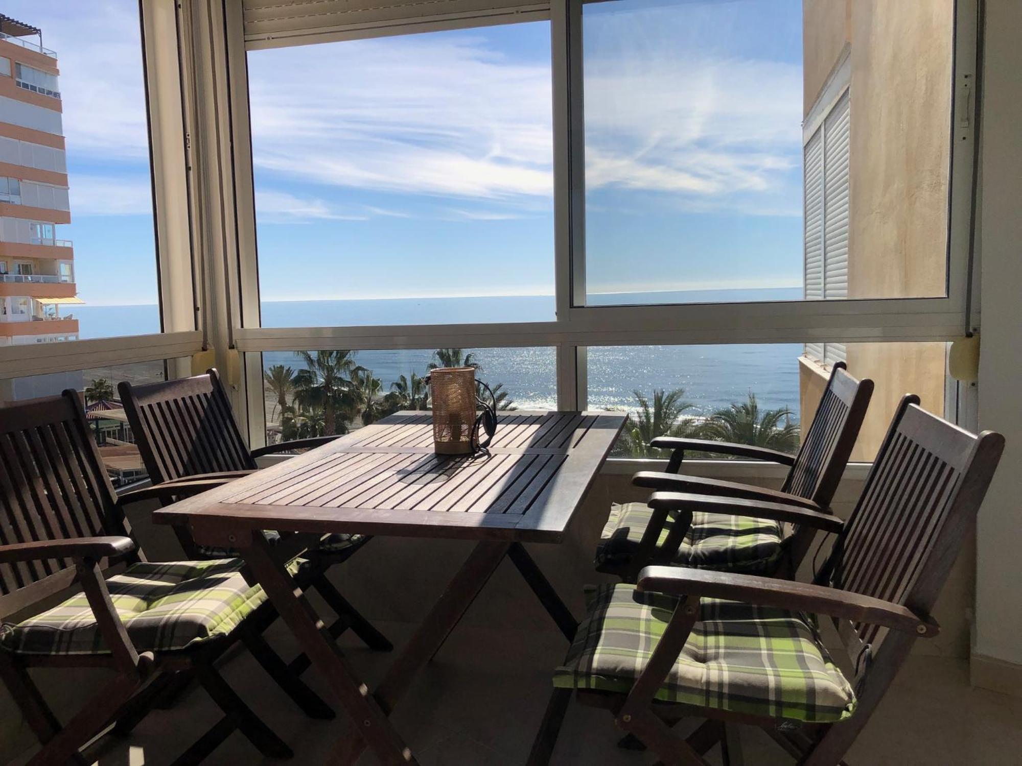 Estudio Mar En Calma, Primera Linea De Playa Con Vistas Al Mar ตอร์ร็อกซ์ ภายนอก รูปภาพ