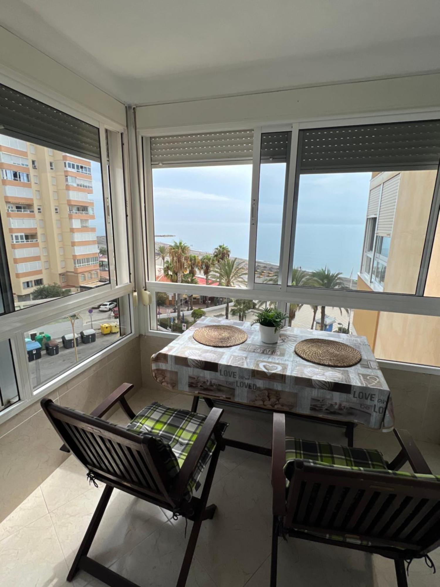 Estudio Mar En Calma, Primera Linea De Playa Con Vistas Al Mar ตอร์ร็อกซ์ ภายนอก รูปภาพ